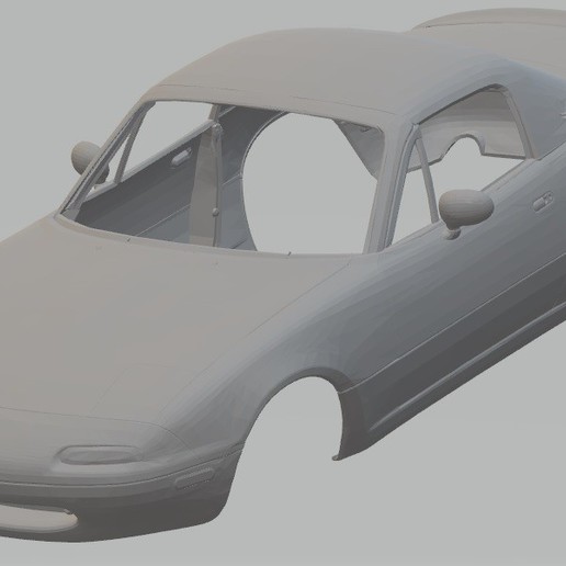 Download STL File Mazda Miata 1995 Printable Body Car 3D Printer 